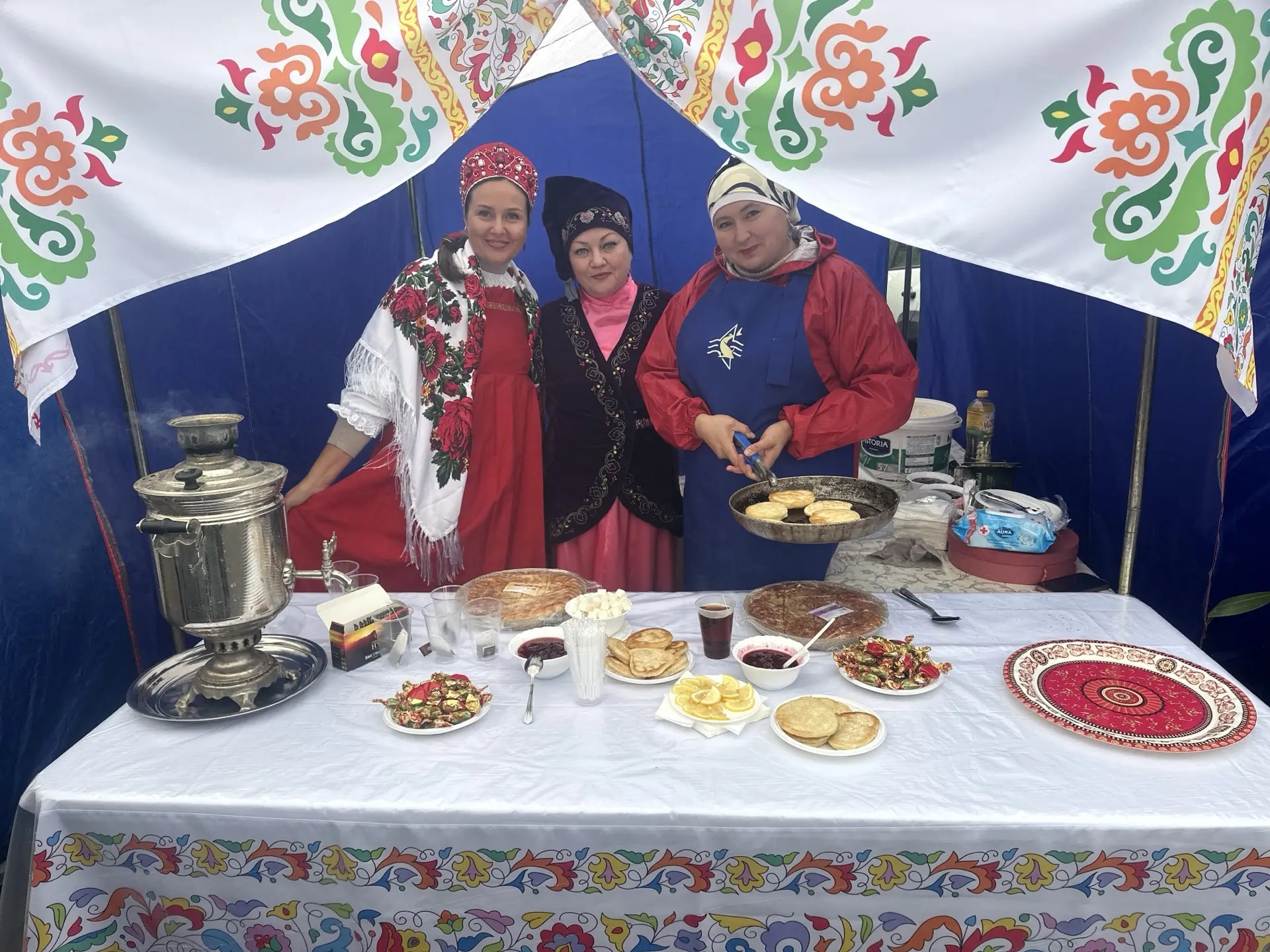 Для гостей ярмарки подготовили и угощения